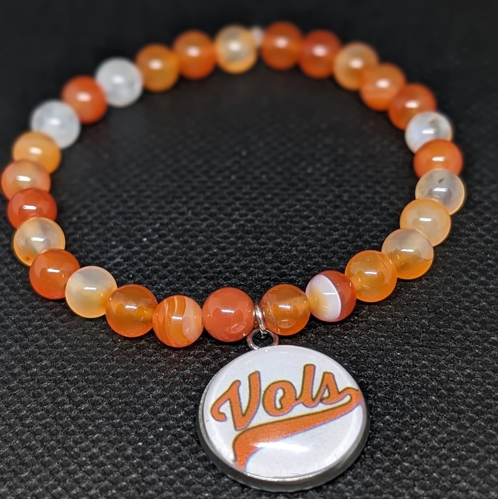 UT Vols Carnelian Bracelet